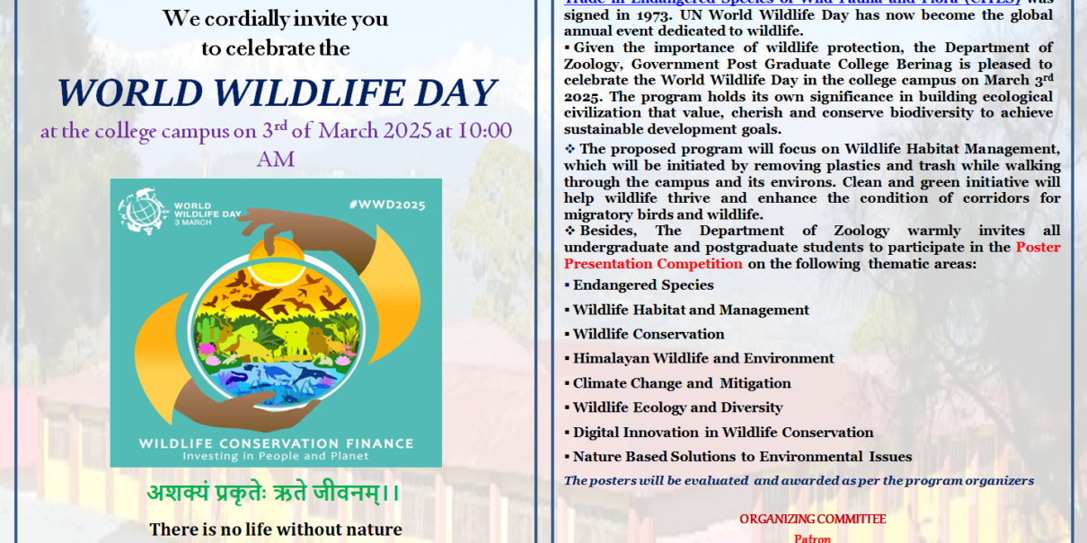 World Wildlife Day Celebration in India