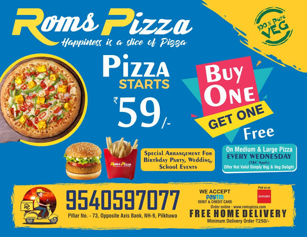 Roms Pizza Pilkhuwa